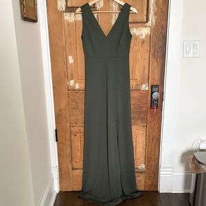 Birdy Grey Deep Green Maxi Dress